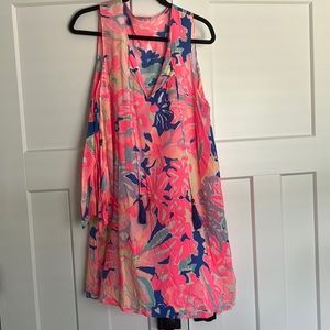 Lilly Pulitzer cold shoulder dress